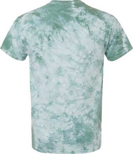 Dyenomite 20BCR Youth Crystal Tie-Dyed T-Shirt - Moss - HIT a Double - 2