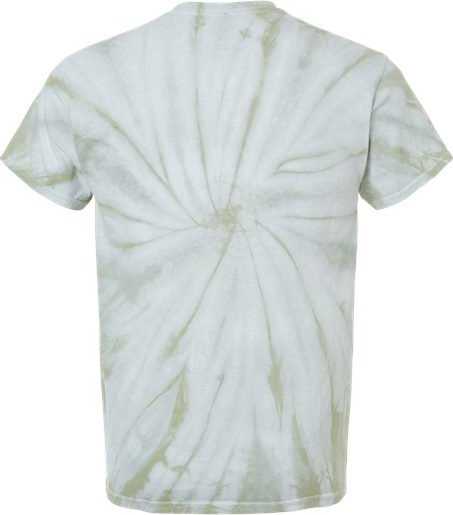 Dyenomite 20BCY Youth Cyclone Pinwheel Tie-Dyed T-Shirt - Olive Oil - HIT a Double - 2