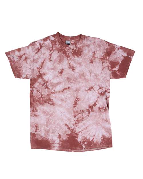 Dyenomite 200CR Crystal Tie-Dyed T-Shirt - Copper - HIT a Double - 1