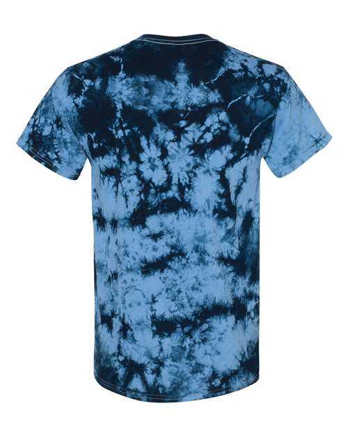 Dyenomite 200CR Crystal Tie-Dyed T-Shirt - Navy Columbia - HIT a Double