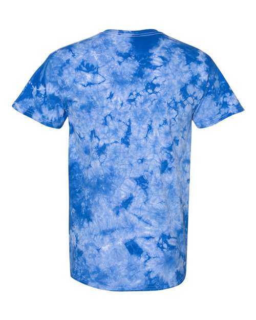 Dyenomite 200CR Crystal Tie-Dyed T-Shirt - Royal - HIT a Double
