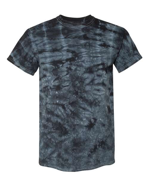 Dyenomite 200CR Crystal Tie-Dyed T-Shirt - Black Crystal - HIT a Double