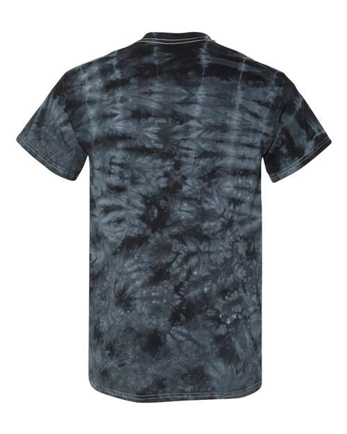 Dyenomite 200CR Crystal Tie-Dyed T-Shirt - Black Crystal - HIT a Double