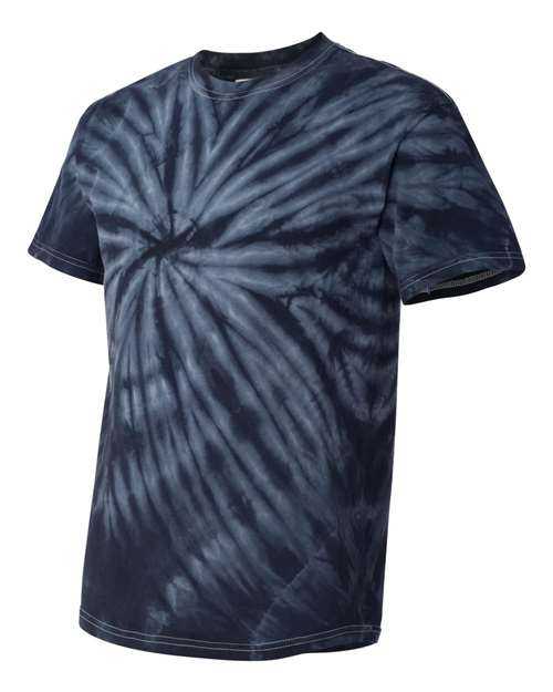 Dyenomite 200CY Cyclone Pinwheel Tie-Dyed T-Shirt - Black - HIT a Double