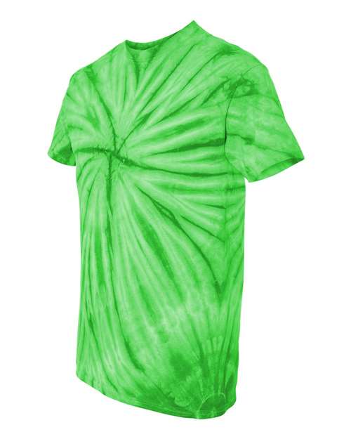Dyenomite 200CY Cyclone Pinwheel Tie-Dyed T-Shirt - Lime - HIT a Double