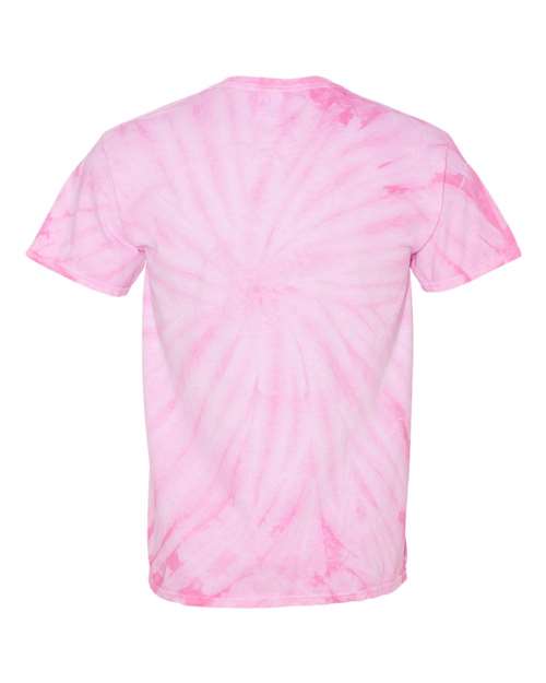 Dyenomite 200CY Cyclone Pinwheel Tie-Dyed T-Shirt - Pink - HIT a Double