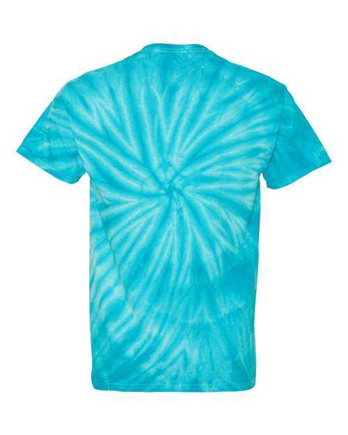 Dyenomite 200CY Cyclone Pinwheel Tie-Dyed T-Shirt - Turquoise - HIT a Double