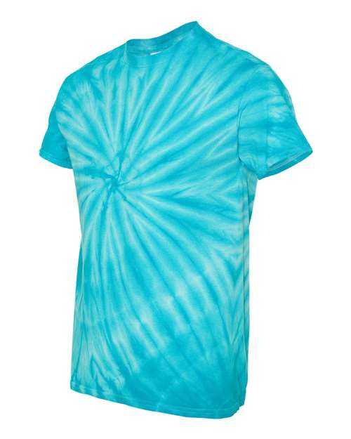 Dyenomite 200CY Cyclone Pinwheel Tie-Dyed T-Shirt - Turquoise - HIT a Double