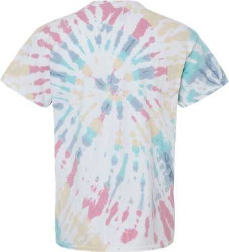 Dyenomite 200MS Multi-Color Spiral Tie-Dyed T-Shirt - Desert Rainbow&quot; - &quot;HIT a Double