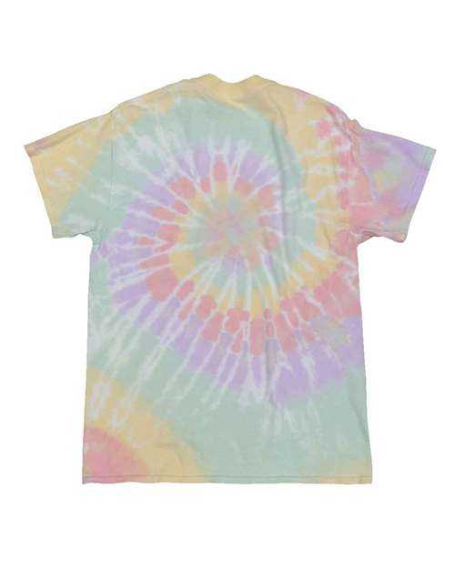 Dyenomite 200MS Multi-Color Spiral Tie-Dyed T-Shirt - Hawaiian Breeze - HIT a Double