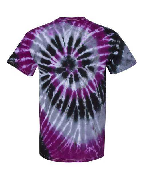 Dyenomite 200MS Multi-Color Spiral Tie-Dyed T-Shirt - Nightmare - HIT a Double