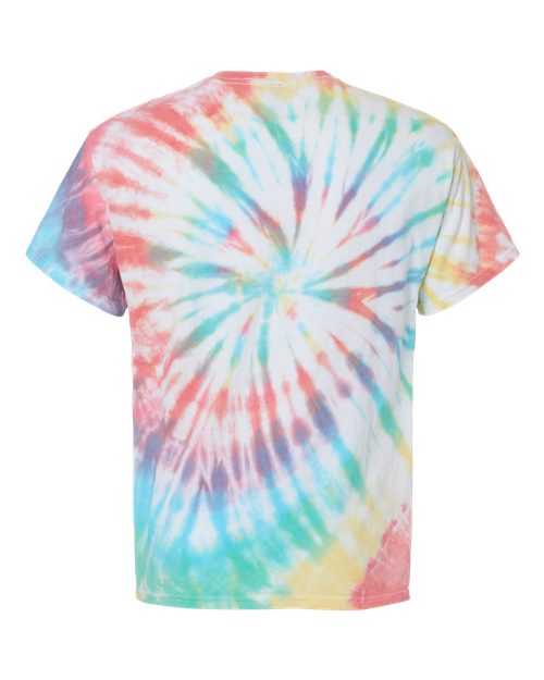 Dyenomite 200MS Multi-Color Spiral Tie-Dyed T-Shirt - Prism - HIT a Double