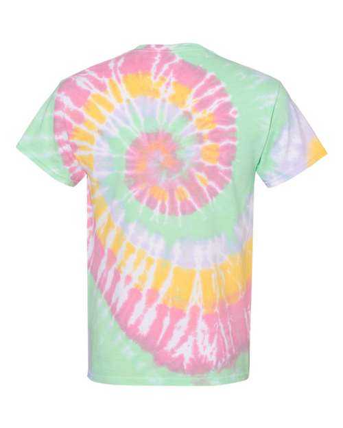 Dyenomite 200MS Multi-Color Spiral Tie-Dyed T-Shirt - Ribbon Candy - HIT a Double
