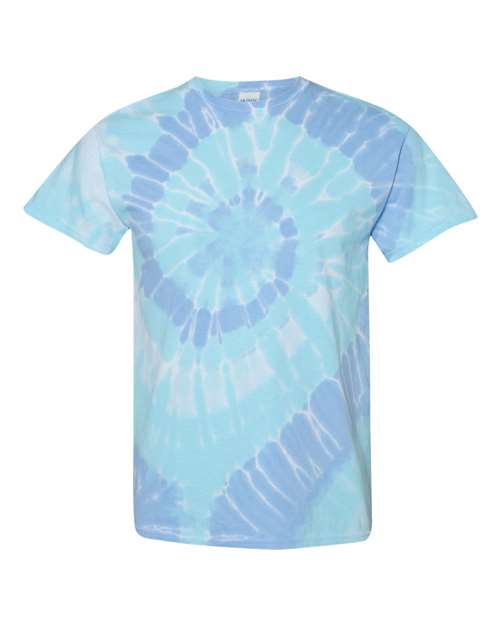 Dyenomite 200MS Multi-Color Spiral Tie-Dyed T-Shirt - Wildflower - HIT a Double