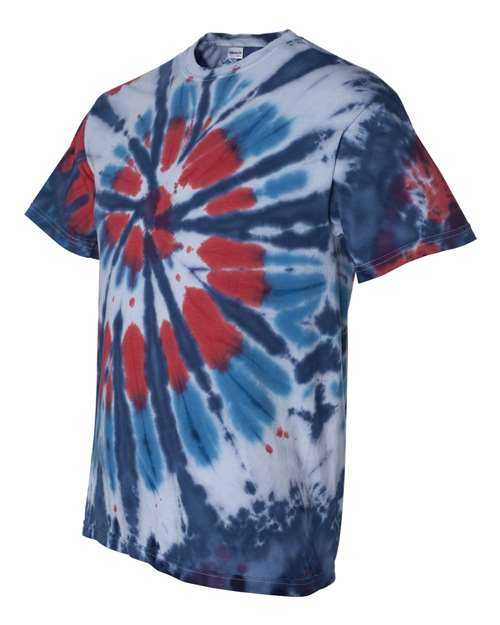 Dyenomite 200T2 Multi-Color Cut-Spiral Short Sleeve T-Shirt - Americus - HIT a Double