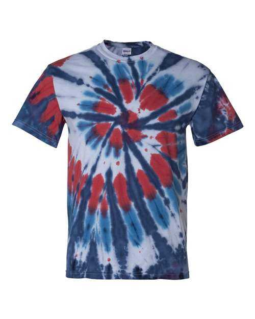 Dyenomite 200T2 Multi-Color Cut-Spiral Short Sleeve T-Shirt - Americus - HIT a Double