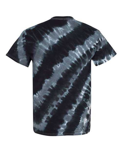 Dyenomite 200TL Tilt Tie Dye T-Shirt - Black - HIT a Double