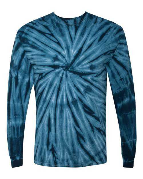 Dyenomite 240CY Cyclone Pinwheel Long Sleeve T-Shirt - Navy - HIT a Double