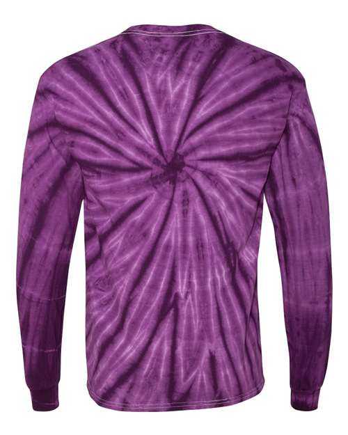 Dyenomite 240CY Cyclone Pinwheel Long Sleeve T-Shirt - Purple - HIT a Double