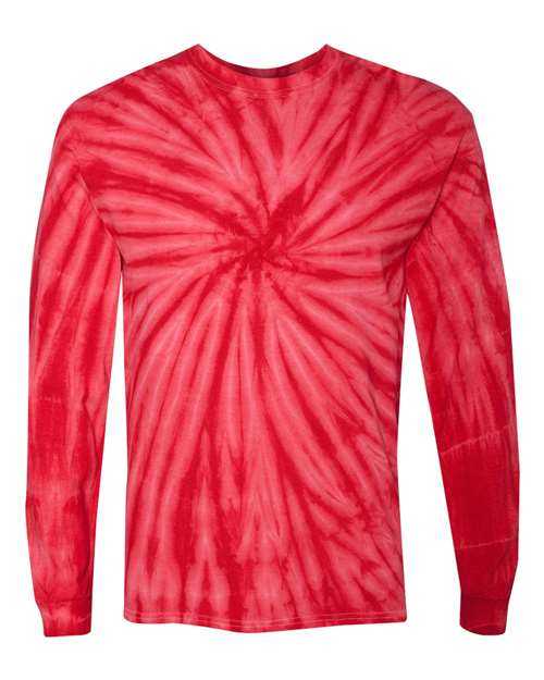 Dyenomite 240CY Cyclone Pinwheel Long Sleeve T-Shirt - Red - HIT a Double