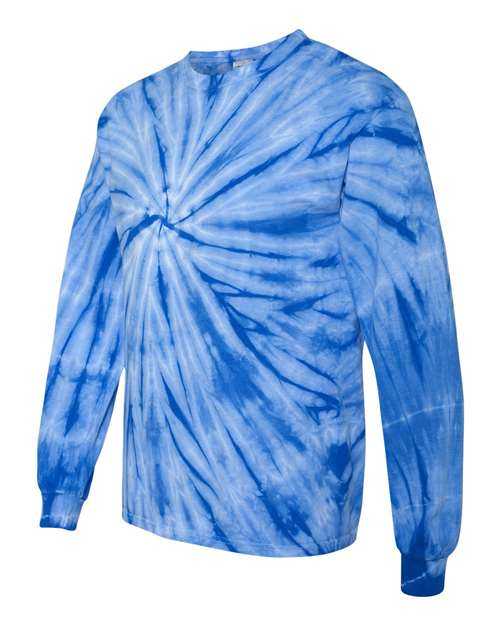 Dyenomite 240CY Cyclone Pinwheel Long Sleeve T-Shirt - Royal - HIT a Double