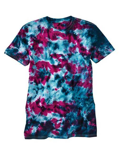 Dyenomite 640LM LaMer Over-Dyed Crinkle Tie Dye T-Shirt - Baltic - HIT a Double