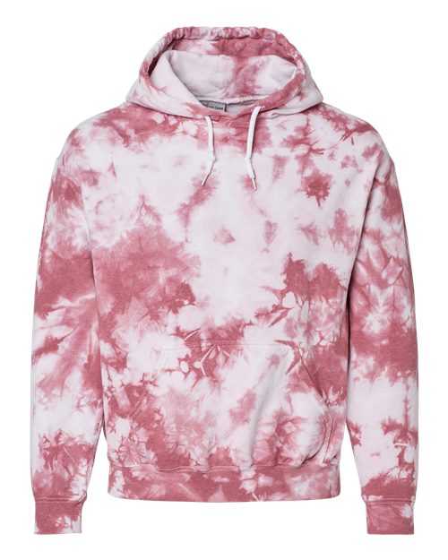 Dyenomite 680VR Blended Hooded Sweatshirt - Begonia Crystal - HIT a Double