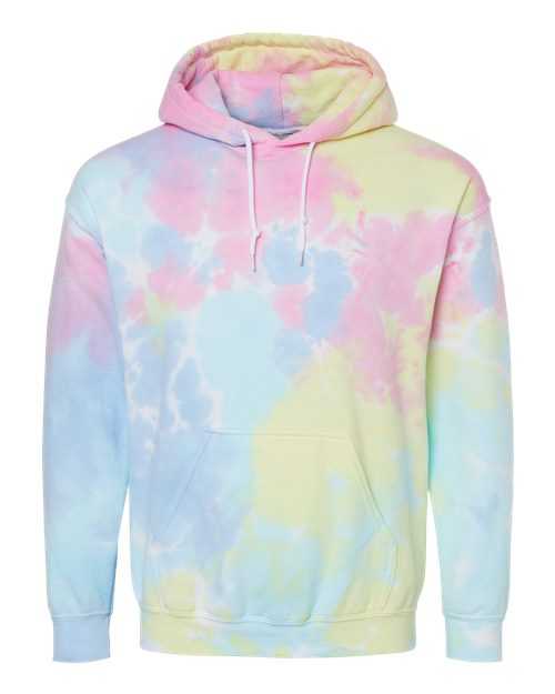 Dyenomite 680VR Blended Hooded Sweatshirt - Pastel Rainbow - HIT a Double