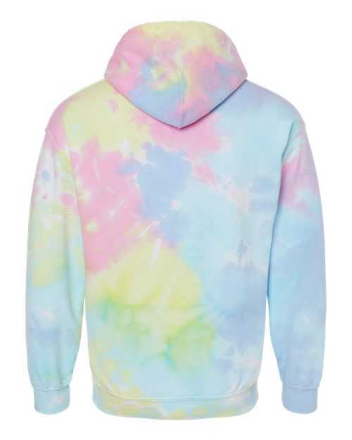 Dyenomite 680VR Blended Hooded Sweatshirt - Pastel Rainbow - HIT a Double