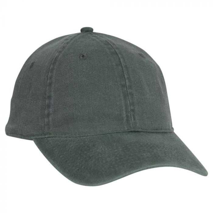 OTTO 10-271 Stretchable Washed Pigment Dyed Cotton Twill Low Profile Pro Style Soft Crown Cap - Dark Green - HIT a Double - 1