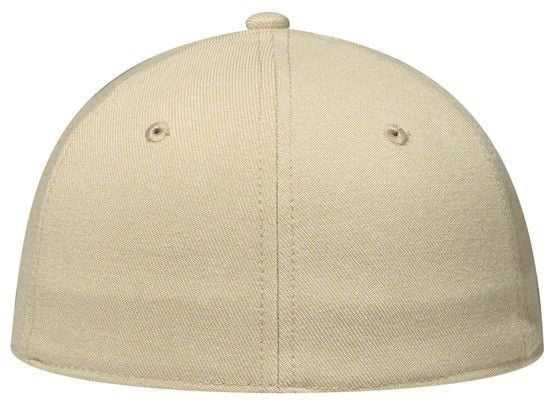 OTTO 11-194 Stretchable Wool Blend Low Profile Pro Style Cap - Khaki - HIT a Double - 1