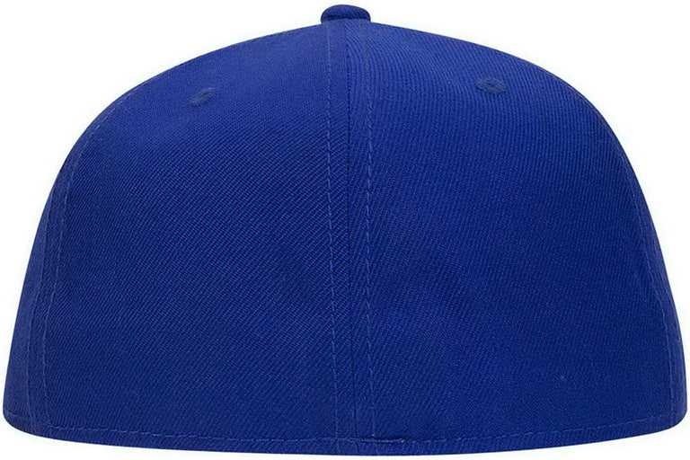 OTTO 123-969 Fit Wool Blend Flat Visor Fitted Pro Style Cap - Royal - HIT a Double - 2