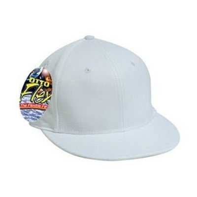 OTTO 13-725 Stretchable Flexible Fit Cap - White - HIT a Double - 1
