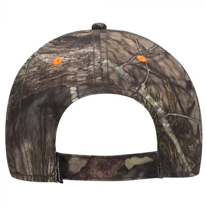 OTTO 171-1294 Mossy Oak Camouflage Superior Polyester Twill Sandwich Visor 6 Panel Low Profile Baseball Cap - Break Up Country - HIT a Double - 2