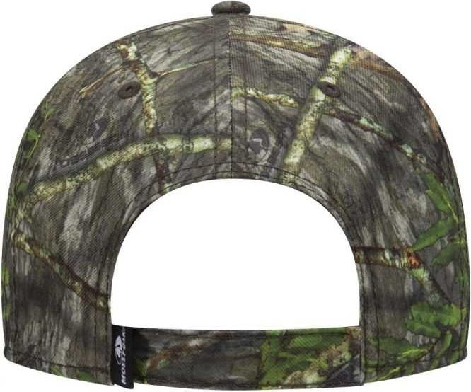 OTTO 171-1295 Mossy Oak Camouflage Superior Polyester Twill 6 Panel Low Profile Baseball Cap - Obsession - HIT a Double - 2