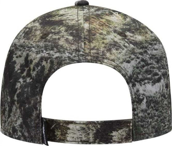 OTTO 171-1295 Mossy Oak Camouflage Superior Polyester Twill 6 Panel Low Profile Baseball Cap - Mountain Country Range - HIT a Double - 2