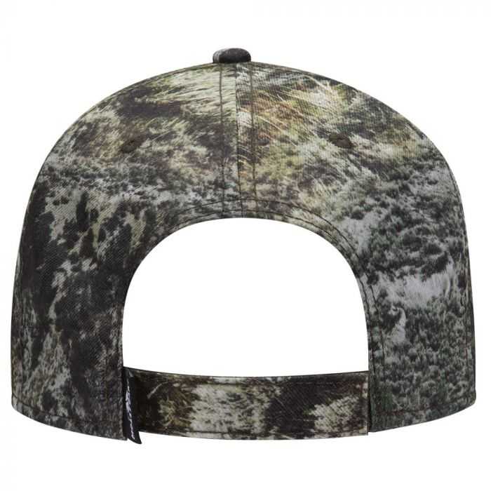 OTTO 171-1295 Mossy Oak Camouflage Superior Polyester Twill 6 Panel Low Profile Baseball Cap - Mountain Country Range - HIT a Double - 1