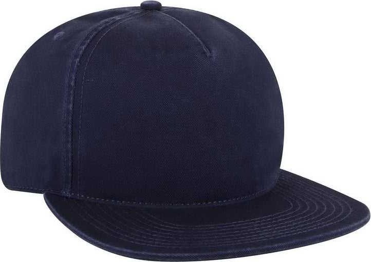 OTTO 176-1315 5 Panel Low Profile Style Dad Cap - Navy - HIT a Double - 1