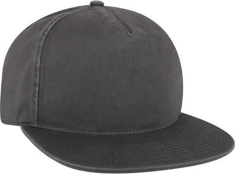 OTTO 176-1315 5 Panel Low Profile Style Dad Cap - Charcoal Gray - HIT a Double - 1