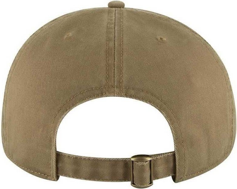 OTTO 176-1315 5 Panel Low Profile Style Dad Cap - Coyote Brown - HIT a Double - 2