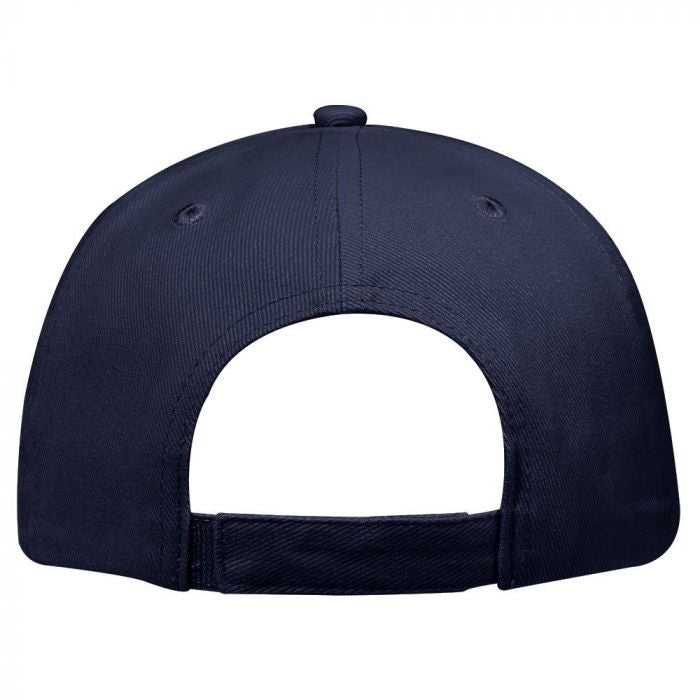 OTTO 18-253 Brushed Bull Denim Soft Crown Low Profile Pro Style Cap - Navy - HIT a Double - 1