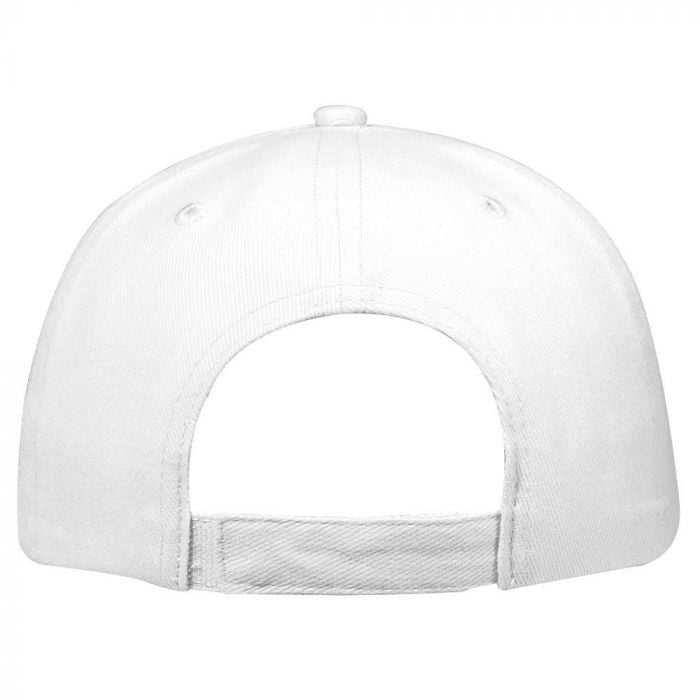 OTTO 18-253 Brushed Bull Denim Soft Crown Low Profile Pro Style Cap - White - HIT a Double - 2