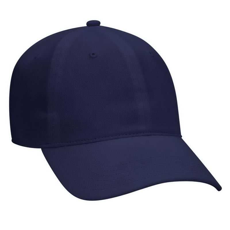 OTTO 18-686 6 Panel Low Profile Baseball Cap - Navy - HIT a Double - 1