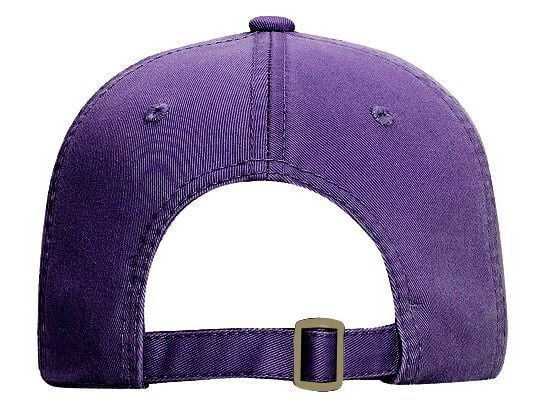 OTTO 18-772 Superior Garment Washed Cotton Twill Low Profile Pro Style Cap - Purple - HIT a Double - 2