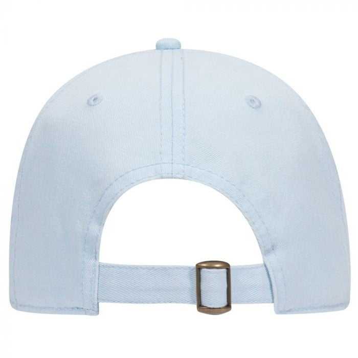 OTTO 18-772 Superior Garment Washed Cotton Twill Low Profile Pro Style Cap - Powder Blue - HIT a Double - 1