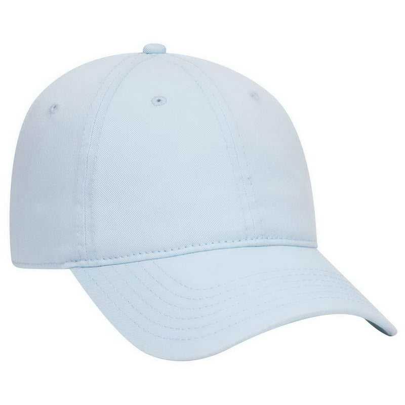 OTTO 18-772 Superior Garment Washed Cotton Twill Low Profile Pro Style Cap - Powder Blue - HIT a Double - 1