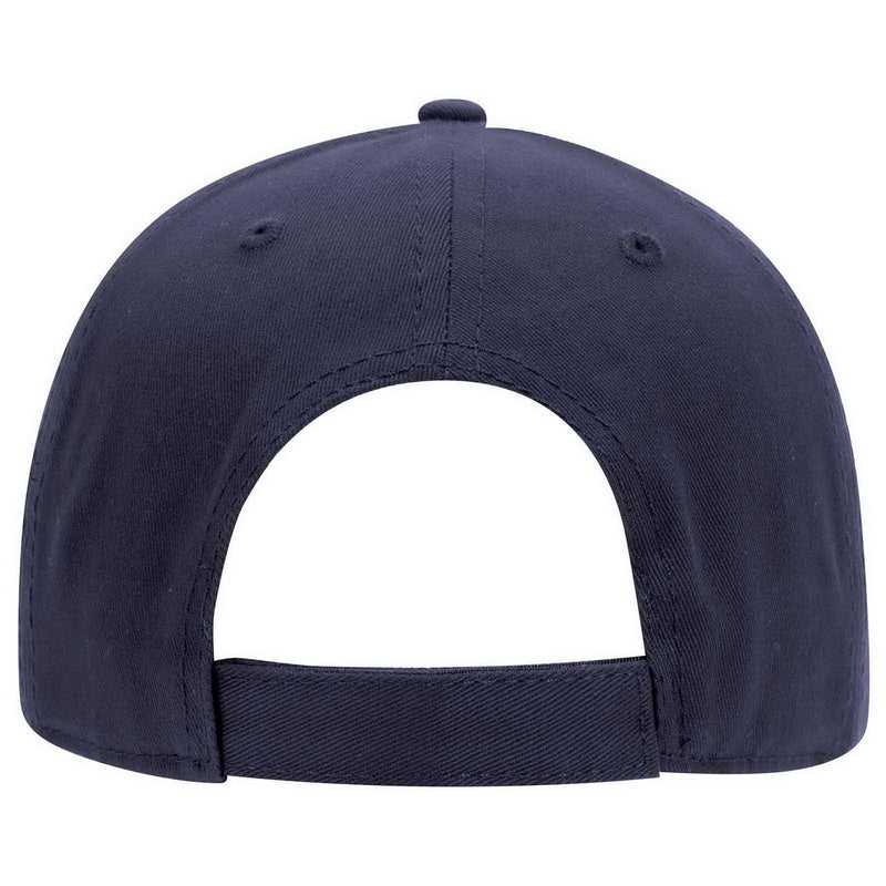 OTTO 18-864 6 Panel Low Profile Baseball Cap - Navy - HIT a Double - 1