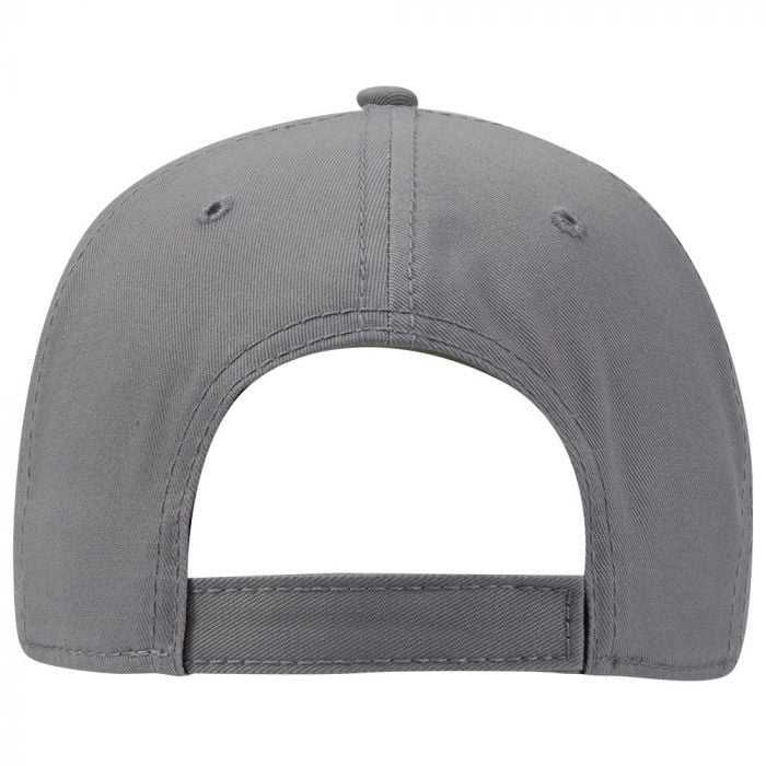 OTTO 19-1232 Otto Comfy Fit 6 Panel Low Profile Baseball Cap - Heather Gray Gray - HIT a Double - 1
