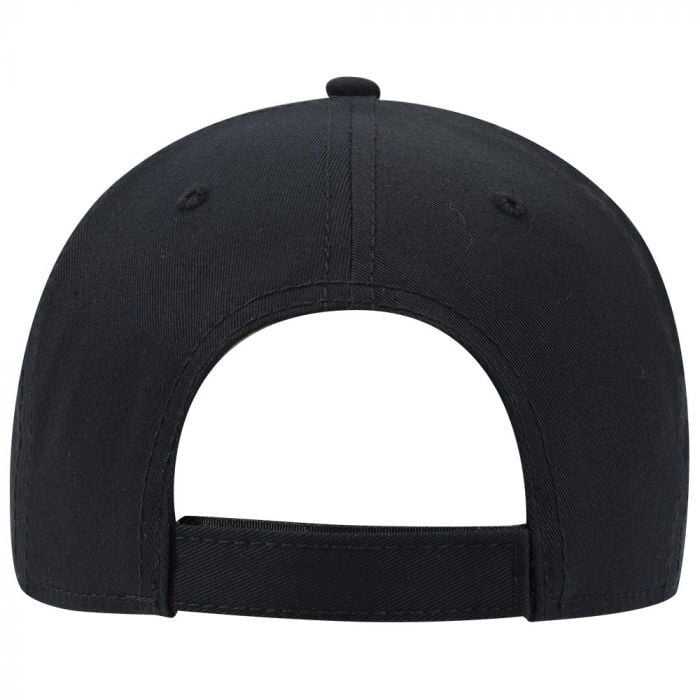OTTO 19-1232 Otto Comfy Fit 6 Panel Low Profile Baseball Cap - Heather Black Black - HIT a Double - 2