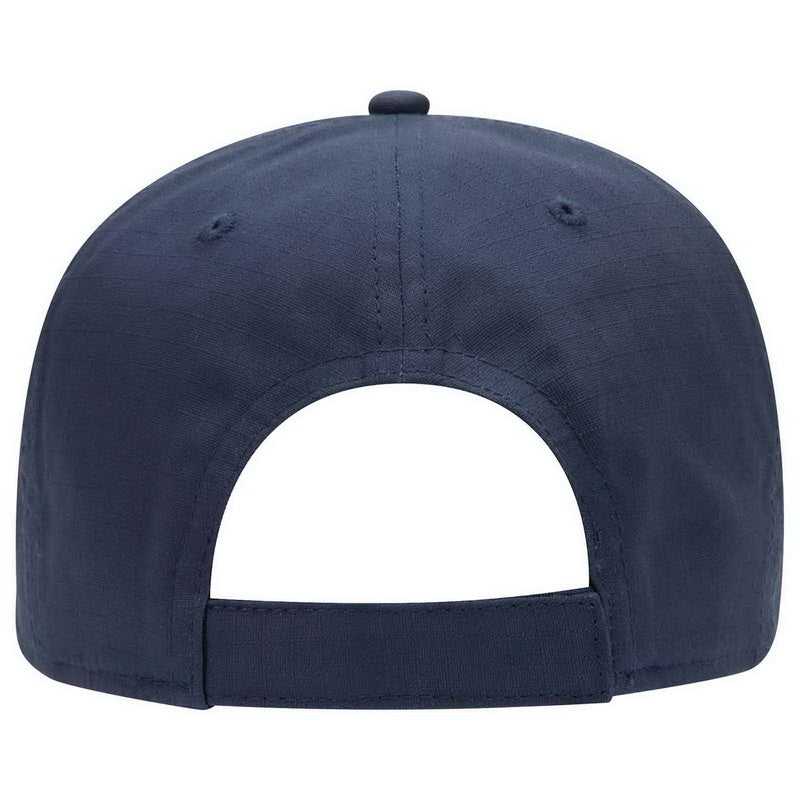 OTTO 19-1266 6 Panel Low Profile Baseball Cap - Navy - HIT a Double - 2